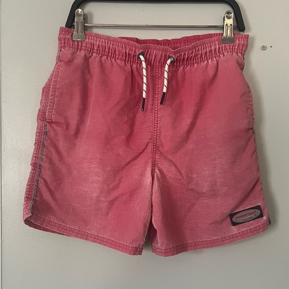 Vineyard Vines Men's Bright Pink Swim Trunks - Picture 2 of 6
